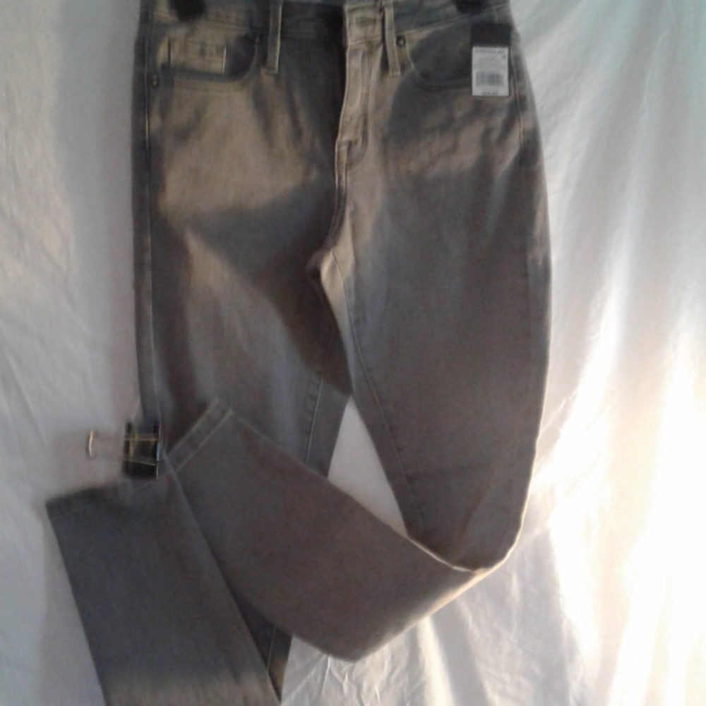 Target Grey Denim High Rise Skinny Stretch Jeans